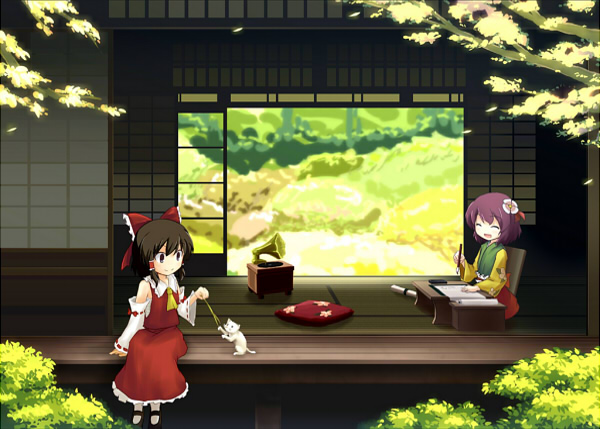 阿求と霊夢